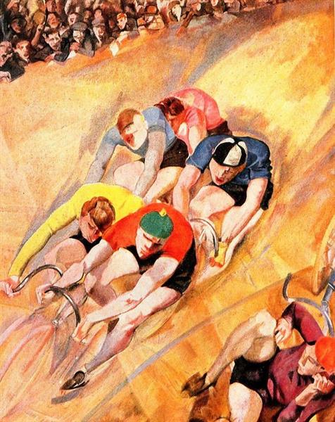 Six-day race, 1929 - Max Oppenheimer