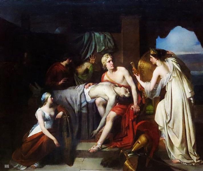 Thetis Delivering Achilles New Armor - François Gérard