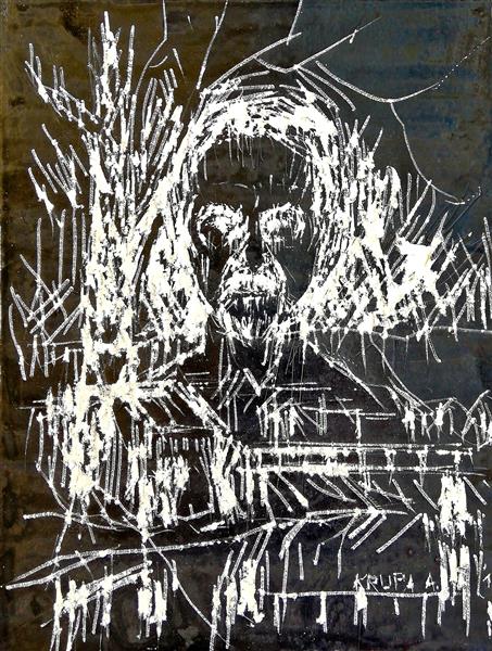 Grated ink: the ghost above the city, 2015 - Альфред Фредди Крупа