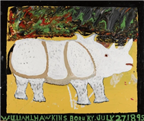 Rhinoceros (White Rhino) - William Hawkins