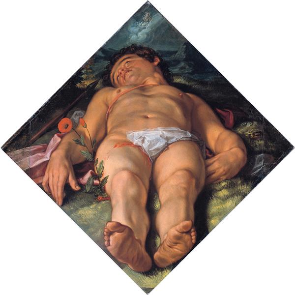 Dying Adonis, 1609 - Хендрик Гольциус