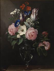 Vase of flowers - Jan Brueghel der Ältere