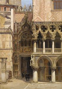 Porta della Carta, Doge's Palace, Venice - Antonietta Brandeis