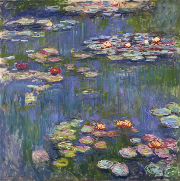 Water Lilies, 1916 - Claude Monet