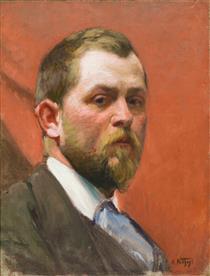 Self-portrait - Edward Henry Potthast
