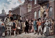 Washington's Inaugration at Philadelphia - Jean Leon Gerome Ferris