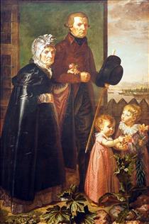 Portrait of the Artist's Parents - Philipp Otto Runge