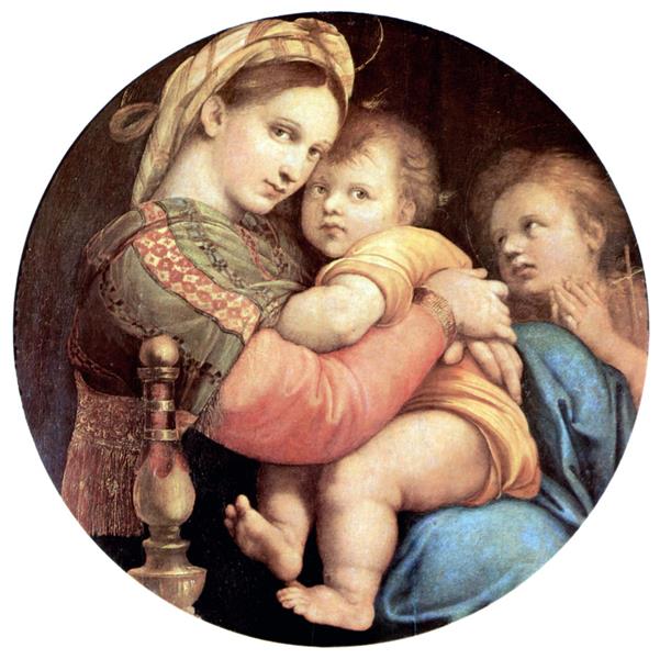 Madonna della Sedia, 1518 - Raphael
