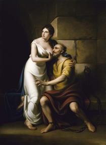 The Roman Daughter - Рембрандт Пил