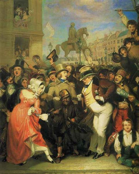 The Crowd, 1847 - Robert William Buss