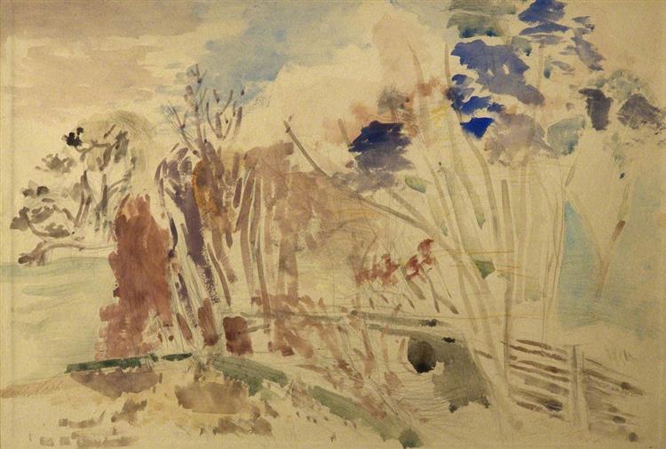 Edge of the Wood, c.1944 - Paul Nash