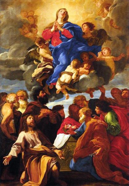 The Ascension of Our Lady - Giovanni Battista Gaulli
