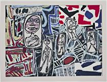 Memorable Facts III from the series Memorable Facts - Jean Dubuffet