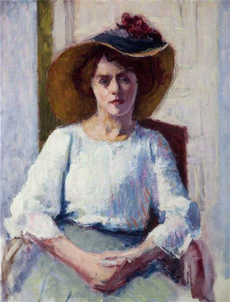 Woman in White, 1910 - Roderic O'Conor