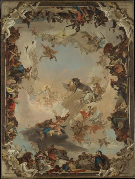 Allegory of the Planets and Continents, 1752 - Giovanni Battista Tiepolo