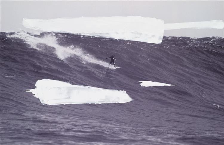 Untitled (Surfer), 2008 - Julian Schnabel