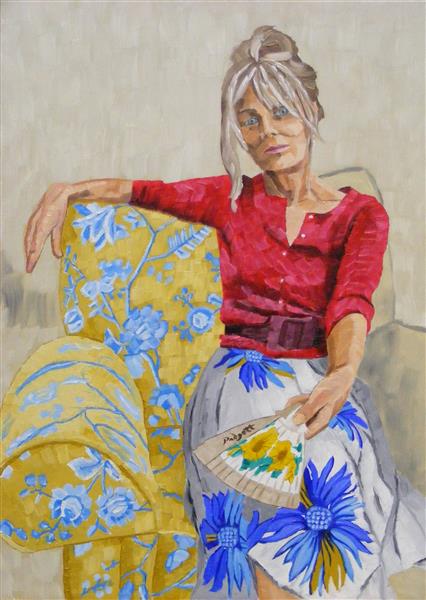 AP 1917 Portrait of Olga in a Chair 2019, 2019 - Anthony Padgett