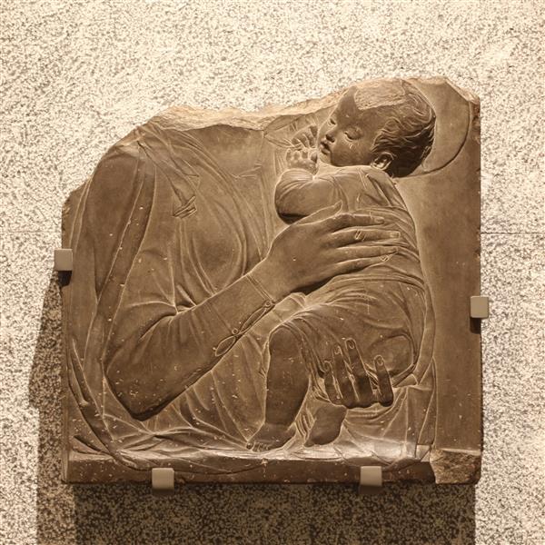 Vierge À L'enfant, 1460 - Desiderio da Settignano