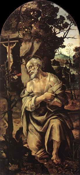 Saint Jerome, c.1490 - Filippino Lippi