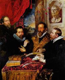 Die vier Philosophen - Peter Paul Rubens