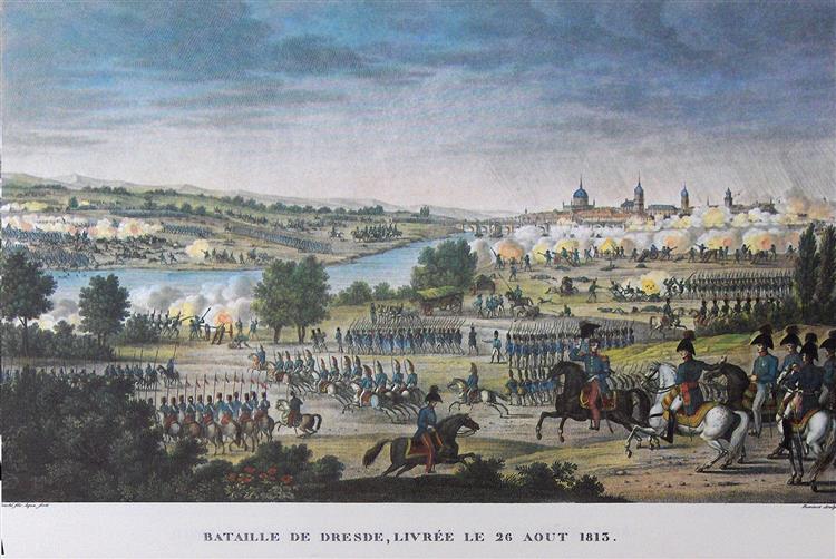 Battle of Dresden - Carle Vernet
