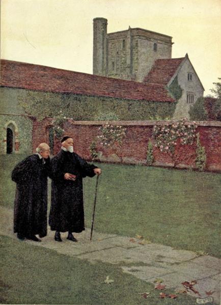 Untied unto the world by care Of public fame or private breath, 1920 - Eleanor Fortescue-Brickdale