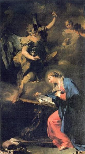 Annunciation, c.1740 - Giambattista Pittoni