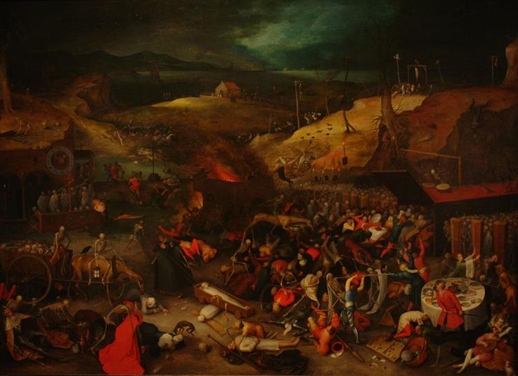 Triumph Des Todes, 1597 - Jan Brueghel the Elder