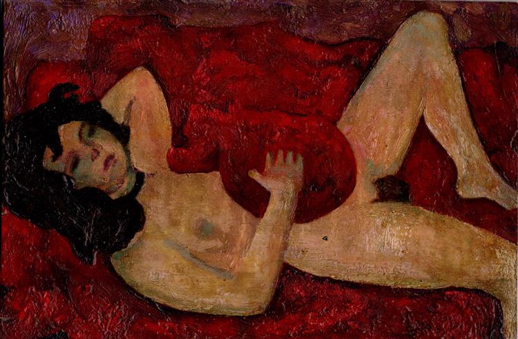 Red Bed Sheets, 2013 - 2014 - William Balthazar Rose