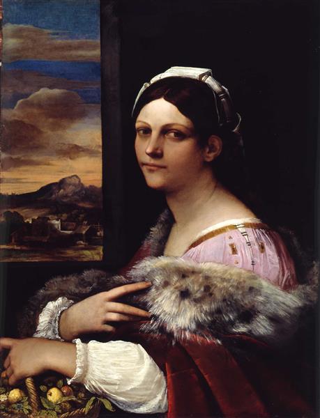 A Young Roman Woman, 1512 - Sebastiano del Piombo
