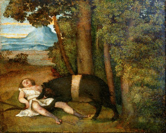 Tod des Adonis, c.1505 - Sebastiano del Piombo
