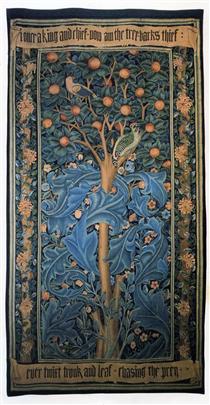 Woodpecker Tapestry - Уильям Моррис