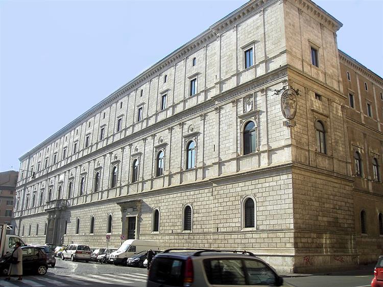 Palazzo della Cancelleria, 1489 - 1513 - Donato d'Angelo Bramante