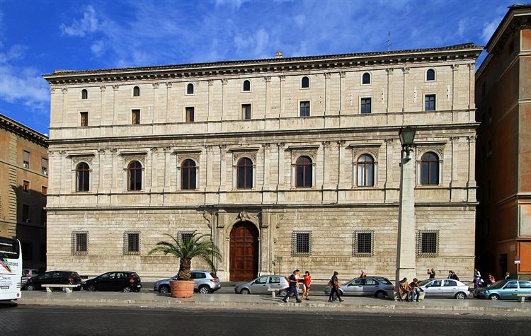 Palazzo Torlonia - general design, 1496 - Bramante
