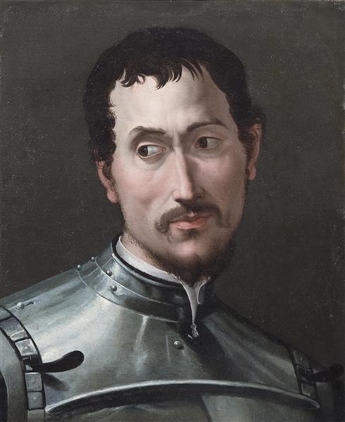 Portrait of a Man - Francesco de' Rossi (Francesco Salviati), "Cecchino"