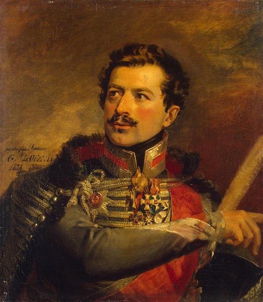 Portrait of Alexander N. Seslavin, 1823 - Джордж Доу