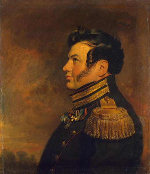 Portrait of Maxim K. Kryzhanovsky, c.1825 - Джордж Доу