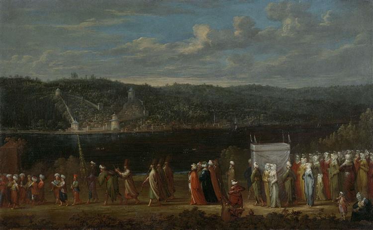 Casamento Turco, c.1720 - c.1737 - Jean Baptiste Vanmour