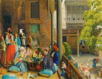 Еhe Midday Meal, Cairo - John Frederick Lewis