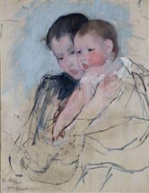 Baby on Mother’s Arm - Mary Cassatt