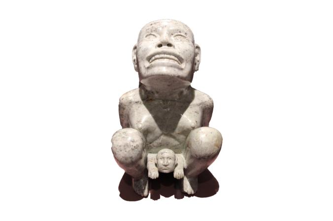 Tlazolteotl (Birthing Figure) - Aztec Art