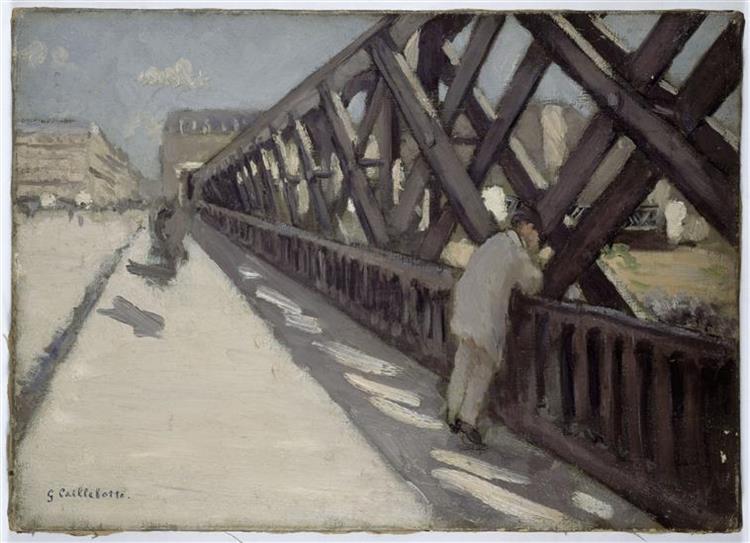 Study for Le Pont De L'Europe, c.1876 - Гюстав Кайботт