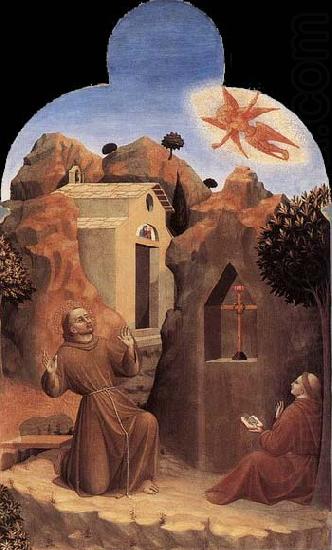 The Stigmatisation of Saint Francis, c.1437 - c.1444 - Stefano di Giovanni