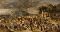 The Crucifixion - Pieter Brueghel el Joven