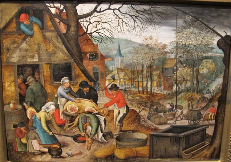 Autunno - Pieter Brueghel the Younger