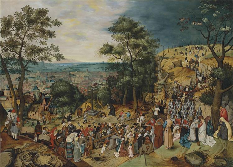 The Road to Calvary - Pieter Brueghel le Jeune