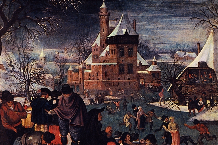 The Skaters - Pieter Brueghel the Younger