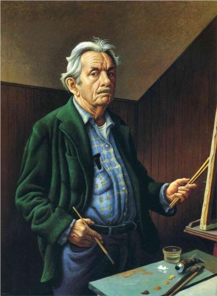 Self Portrait, 1970 - Thomas Hart Benton