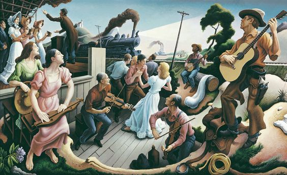 The Sources of Country Music, 1975 - Thomas Hart Benton