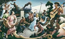 The Sources of Country Music - Thomas Hart Benton